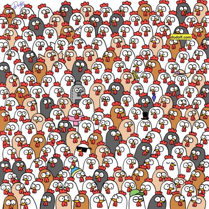 Kde se skrývají tři sovy: pouze 1 % lidí složí hádanku za 10 sekund.